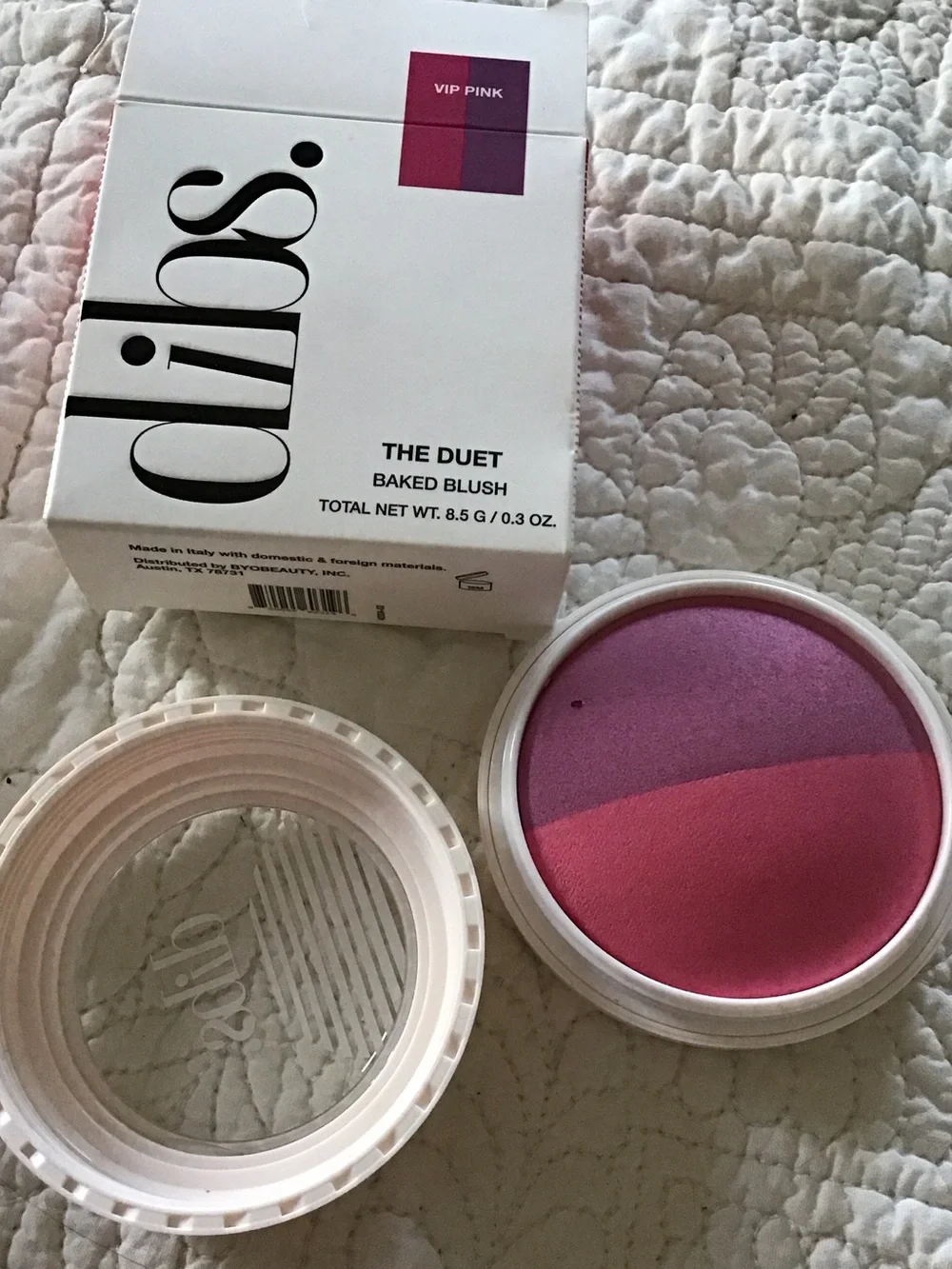New Dibs The Duet Baked Blush in VIP Pink
